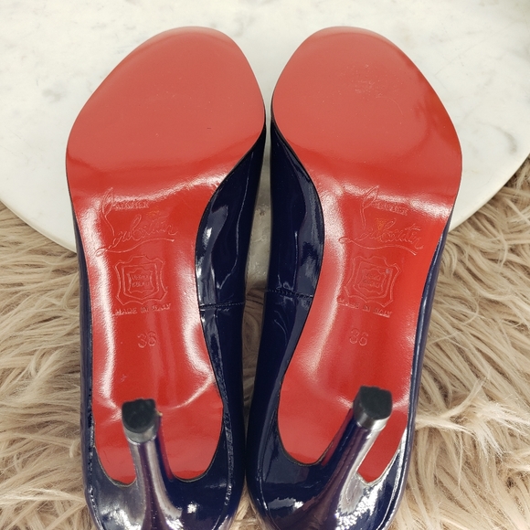 Christian Louboutin Patent Leather Simple Pump - Picture 8 of 8